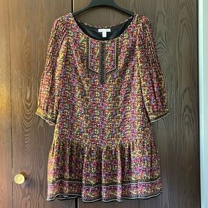 London Times black lightweight 3/4 sleeved dress. Size 10